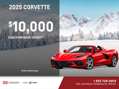 Get the 2025 Chevrolet Corvette