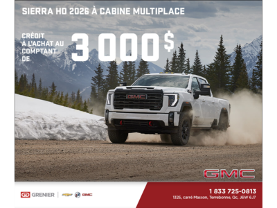 Le GMC Sierra HD 2026