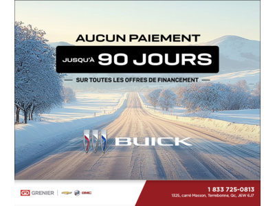 Événement Buick 90 jours