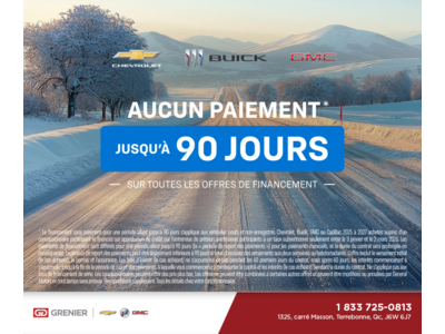 L'événement Chevrolet 90 jours