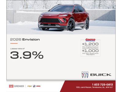Get the 2026 Buick Envision