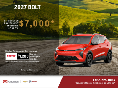 Get the 2027 Chevrolet Bolt