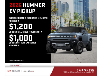 The 2026 GMC Hummer EV Pickup
