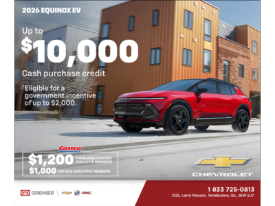 Get the 2026 Chevrolet Equinox EV