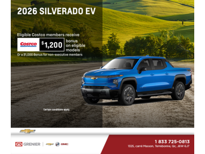 Get the 2026 Chevrolet Silverado EV