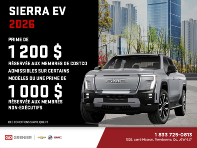 Le GMC Sierra EV 2026