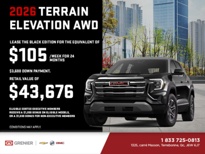 The 2026 GMC Terrain