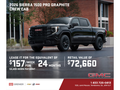 The 2026 GMC Sierra 1500 Pro Graphite Crew Cab