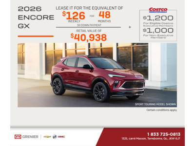 Get the 2026 Buick Encore GX