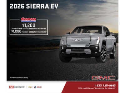 The 2026 GMC Sierra EV