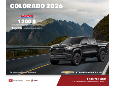 Le Chevrolet Colorado 2026