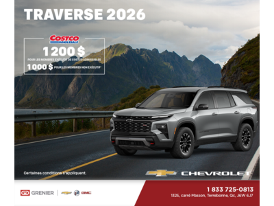 Le Chevrolet Traverse 2026