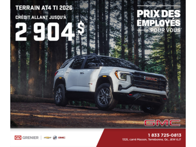 Le GMC Terrain 2026