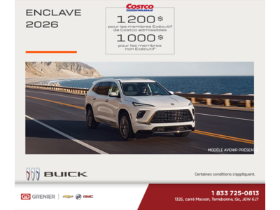 Procurez-vous la Buick Enclave 2026