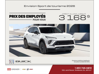 Procurez-vous la Buick Envision 2026