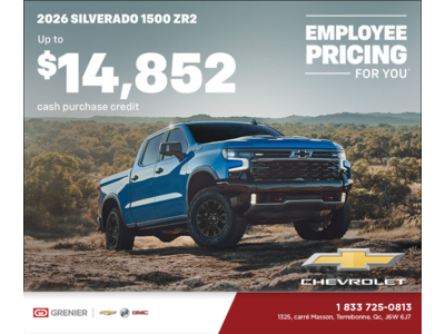 The 2026 Chevrolet Silverado 1500 ZR2