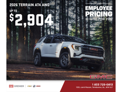 The 2026 GMC Terrain