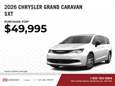 2026 Chrysler Grand Caravan