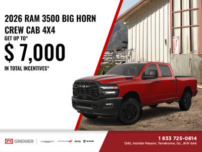 Get the 2026 RAM 3500