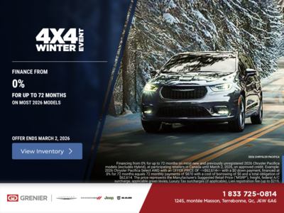 Chrysler's Monthly Event