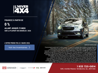 L'événement mensuel de Chrysler