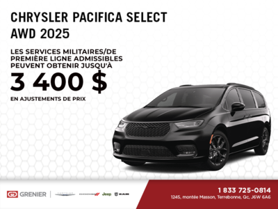 Chrysler Pacifica Select AWD 2026