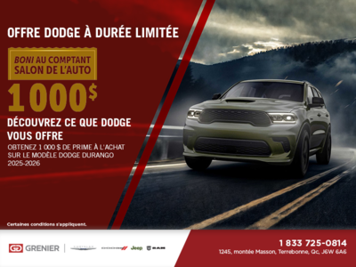 L'événement mensuel Dodge