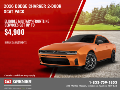 2026 Dodge Charger 2-Door