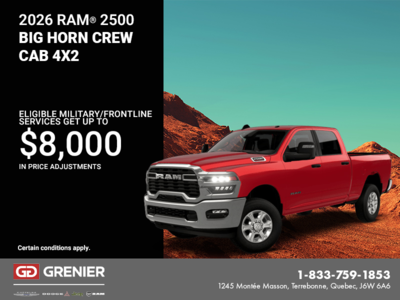 Get the 2026 RAM 2500