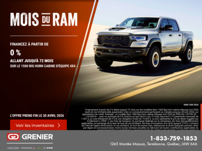 L'événement mensuel RAM