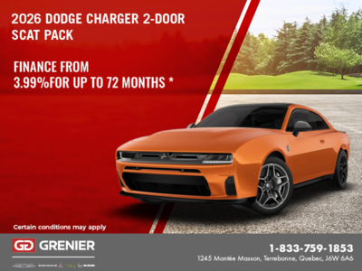 2026 Dodge Charger 2-Door