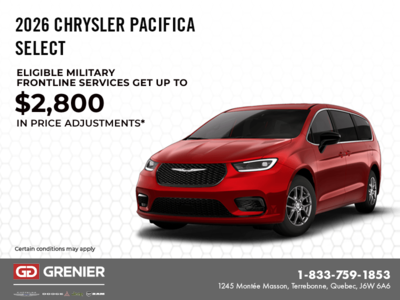2026 Chrysler Pacifica
