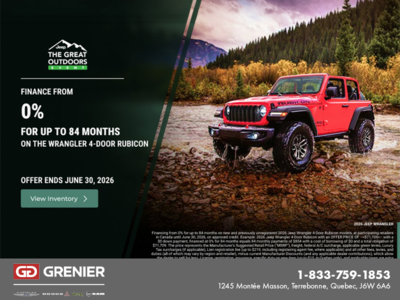 Get the 2026 Jeep Wrangler!