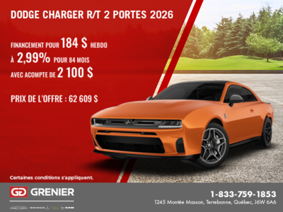 Dodge Charger R/T 2 portes 2026