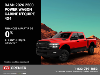 Procurez-vous le RAM 2500 2026