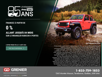 L'événement mensuel de Jeep