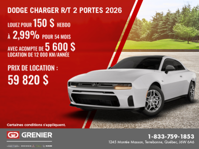 Dodge Charger Scat Pack 2 portes 2026