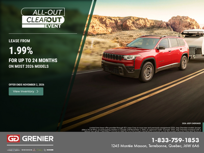 Get the 2026 Jeep Cherokee!