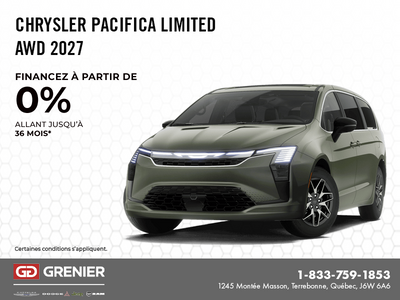 Chrysler Pacifica 2027