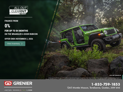Get the 2026 Jeep Wrangler!