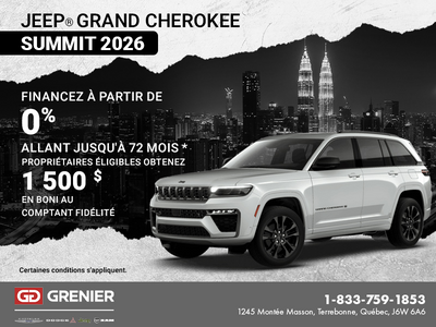 Jeep Grand Cherokee 2026