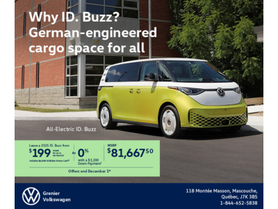 Get the 2025 Volkswagen ID.Buzz