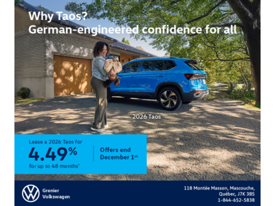 Get the 2026 Volkswagen Taos