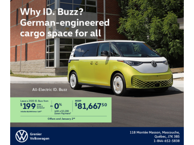 Get the 2025 Volkswagen ID.Buzz
