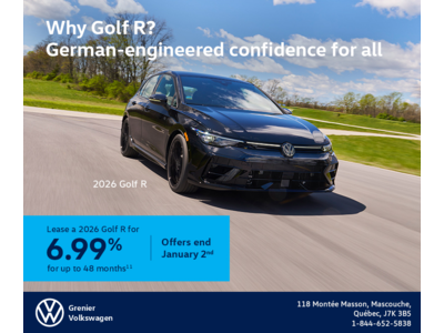 Get the 2026 Volkswagen Golf R