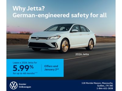 Get the 2026 Volkswagen Jetta