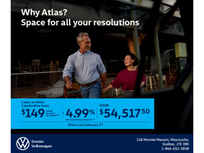 Get the 2026 Volkswagen Atlas