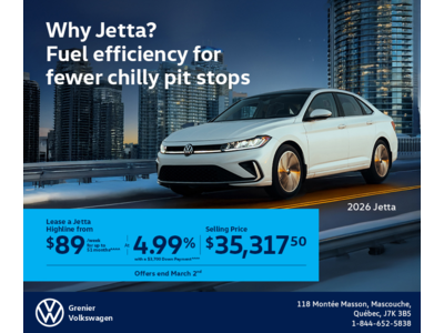 Get the 2026 Volkswagen Jetta
