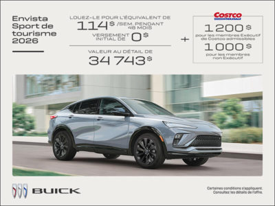 Procurez-vous la Buick Envista 2026