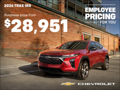 Get the 2026 Trax 1RS